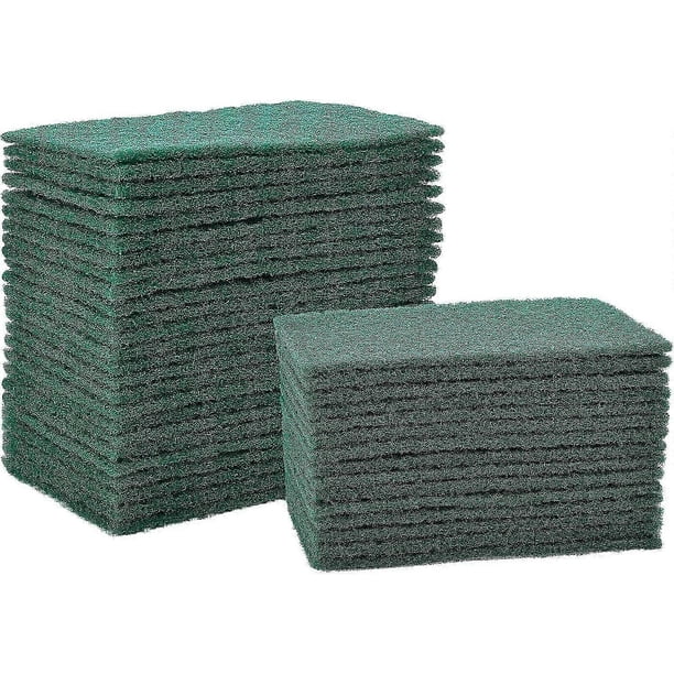 Scrub Pads Scouring Pads Sponge Dish Scrubber Scouring Pads Cleaning Non Scratch Pads For Kitchen Scrubbers Dishes Cleaning