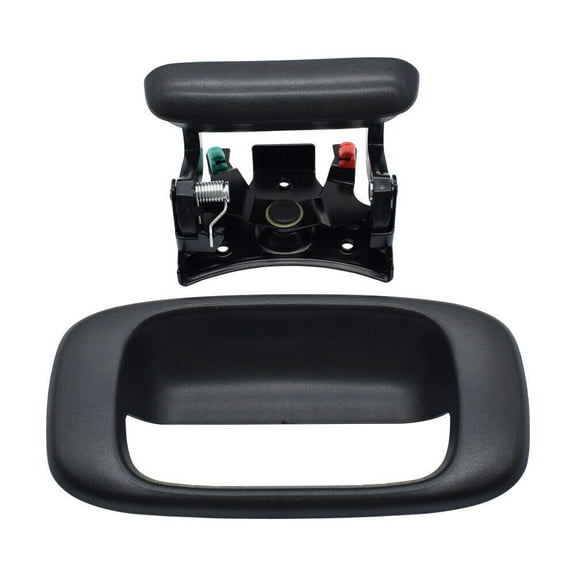 New Black Tailgate Handle With Bezel Set For 99-07 Silverado Sierra GM1915105