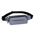 thumbnail image 2 of Riñonera Riñonera Riñonera Monedero Bolso impermeable Teléfono Titular de la llave Bandolera Bolsa de pecho para caminar Senderismo Escalada Trekking gris Salvador Riñonera, 2 of 10