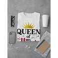 thumbnail image 3 of Queen Of My Heart T-Shirt Men -Smartprints Designs, Male 3X-Large, 3 of 4