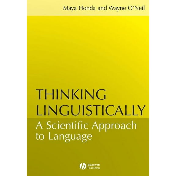 Thinking Linguistically, (Paperback)