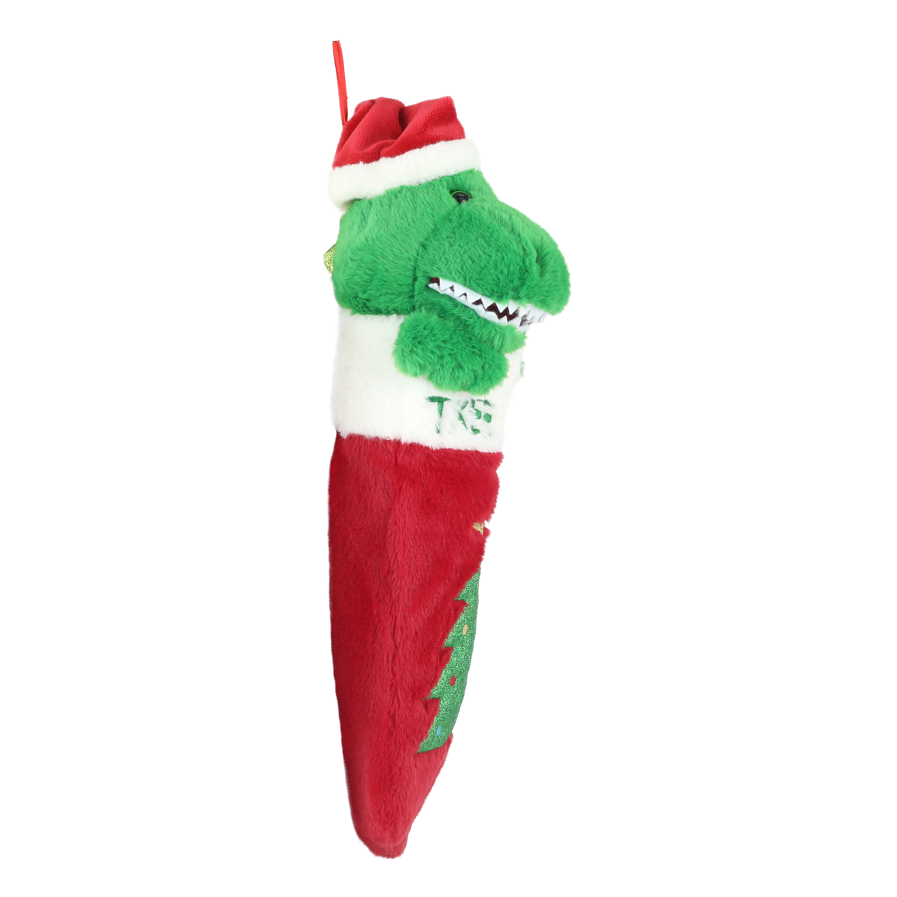 Holiday Time Christmas 21 inch Animated Stocking, Dino - image 5 of 8
