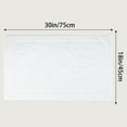 thumbnail image 7 of Unique Bargains Cotton Washable Mats Spa Style Bathroom Floor Rugs Thick Soft White, 7 of 7
