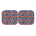 thumbnail image 7 of Goofa Abstract Vintage Fox and Plants Pattern 2 Piece Car Windshield Sun Shade Foldable | Front Windshield Shade for Sun, Heat and UV Rays | Sunshade for Car Front Window-Large, 7 of 7