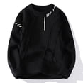 thumbnail image 1 of Chandails Chauds Automne Hiver pour Hommes Mode Col Roulé Patchwork Pulls Nouveaux Vêtements de Rue Coréens Pull Décontracté pour Hommes, 1 of 5