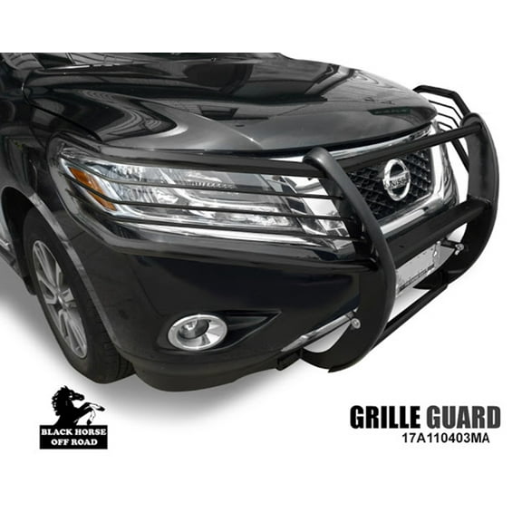 2013 To 2016 Nissan Pathfinder Black Horse Off Road Modular Grille Guard In Black