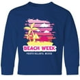 thumbnail image 3 of Inktastic Beach Week Puerto Vallarta Mexico with Palm Trees Long Sleeve Youth T-Shirt, 3 of 5
