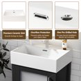thumbnail image 6 of 20-Inch bathroom vanity with ceramic sink and ample storage - ideal for small bathrooms, 6 of 9