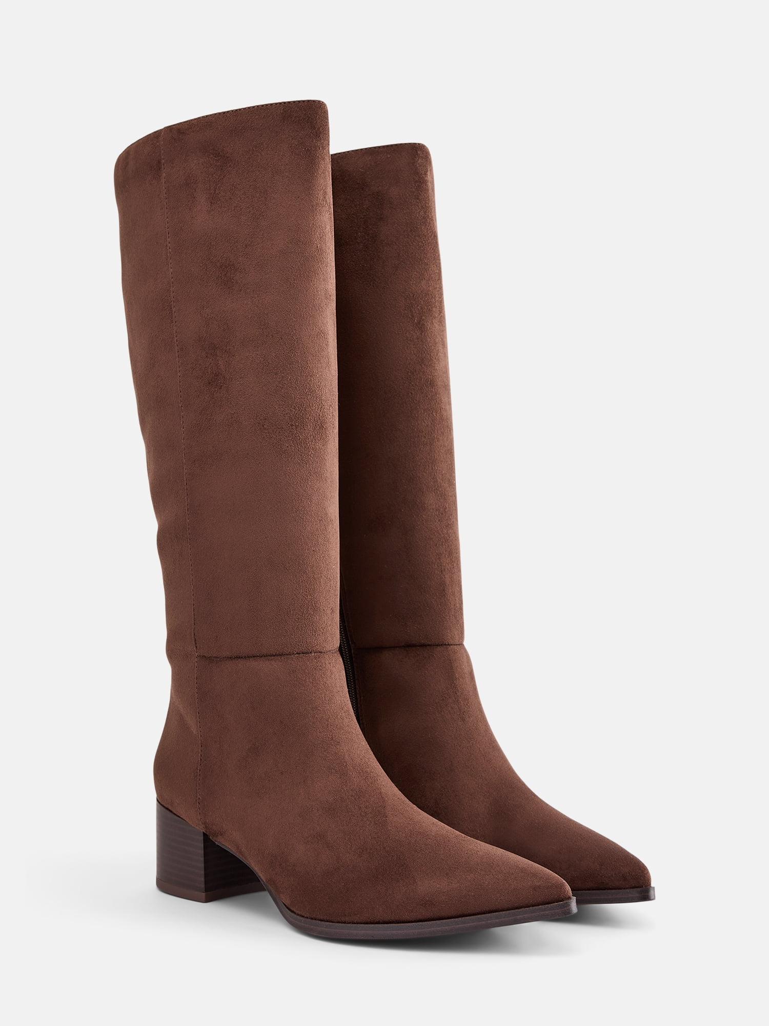 Scenario Women's Tall Block Heel Boots