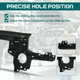 thumbnail image 3 of CLH Radiator Core Support Assembly, 3 of 10