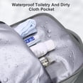 thumbnail image 4 of Mochila HOMIEE Carry On impermeable para equipaje de día, color gris, 4 of 8