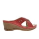 thumbnail image 1 of Sandalia Susana cuña confort color rojo 24 Dorothy Gaynor Sandalia Susana cuña confort color rojo 24, 1 of 6