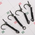 thumbnail image 2 of Ronnie Rig Accessory Fishing Tackle 8 Pcs Ronnie Rigs Barbed Swivels Carp Fishing Hook Fish Kit Accessoriesblack 6# No Barbed, 2 of 8