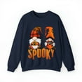 thumbnail image 2 of Halloween Gnomes Spooky Unisex Heavy Blend Streetwear  Crewneck Sweatshirt, 2 of 7