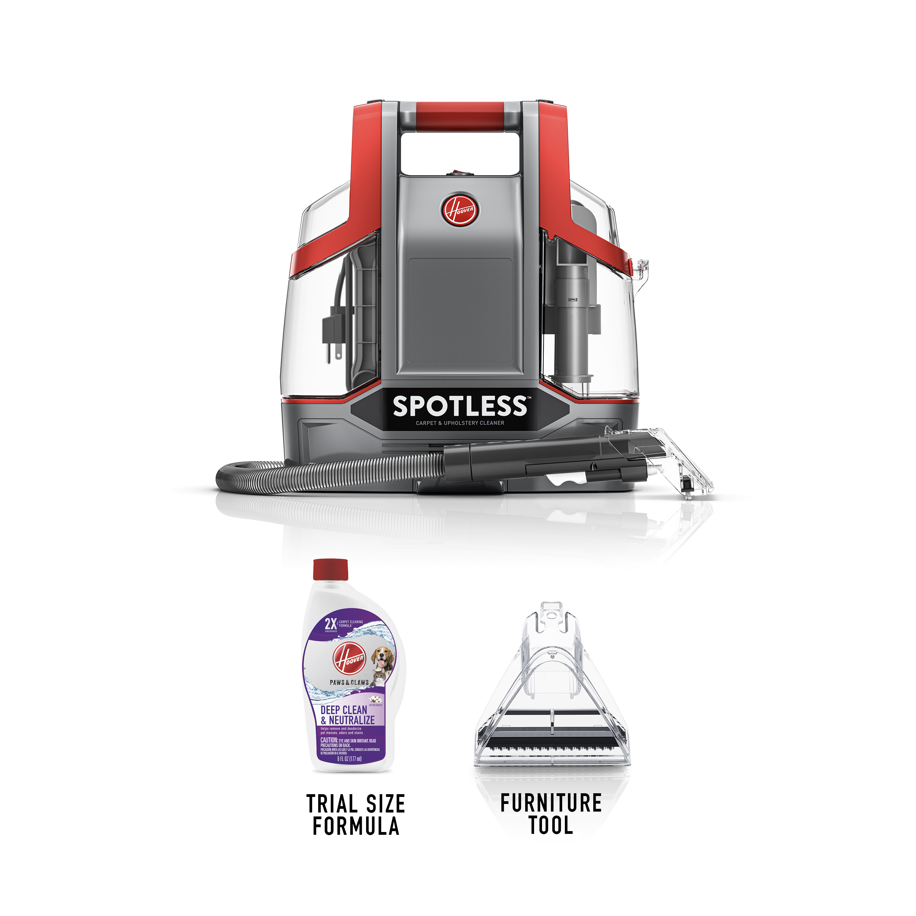 Hoover Spotless Portable Carpet and Upholstery Spot Cleaner, FH11201 - image 4 of 14