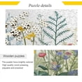 thumbnail image 2 of FREEAMG Wildflowers Butterfly 1000 Piece Large Jigsaw Puzzle for Adults - Game Interesting Toys - Hand Made Puzzles Personalized Gift, 2 of 7