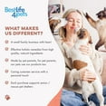 thumbnail image 3 of BestLife4Pets Cat Itchy Skin Relief & Hair Loss Supplement, Holistic Skin Allergy Relief - 400 Pills, 3 of 10