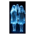 thumbnail image 2 of HOZVOMI Halloween Door Cover Decoration for Festive Seasonal Celebration, Perfect for Halloween Parties and Winter Decor, Easy to Install Tapestry for Indoor or Outdoor Use, 2 of 9