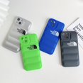 thumbnail image 2 of iPhone8 7 Plus SE 2020 X Xs XR XSMAX 11 12 13 PRO MAX Fashion Band Down Jacket Soft Case, 2 of 4
