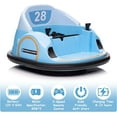 thumbnail image 2 of QinaQin 12V Ride On Bumper Car, Electric with Remote Control, Blue, 2 of 7