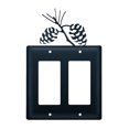 thumbnail image 1 of Cubierta Doble GFI Village Wrought Iron Pinecone EGG-89, 1 of 1