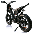 thumbnail image 3 of BAOLUJIE M2 3000W Electric Dirt Bike for Adults, 53 MPH, 60V/25Ah Removable Battery, 20x4.0 Fat Tires, Full Suspension, Heavy-Duty Aluminum Frame, Off-Road MTB, UL2849(Red), 3 of 6