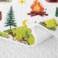 thumbnail image 5 of Erosebridal Red Tent Camping Quilt Full, Mountain Campfire Full Bedspread Sets for Men and Women, 3 Pieces, 5 of 7