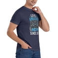 thumbnail image 5 of Level 11 Unlocked Awesome Since 2010 Men'S Basic Short Sleeve T-Shirt Navy Blue Large, 5 of 5