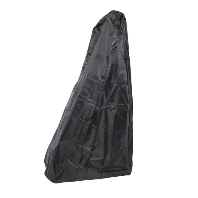 Guitar Dust Cover, Waterproof Oxford Cloth Large Size Foldable Bag 210D Silver Coated Material Black Drawstring Scratch Dust Protection Guitar Bag for Acoustic Electric Guitar
