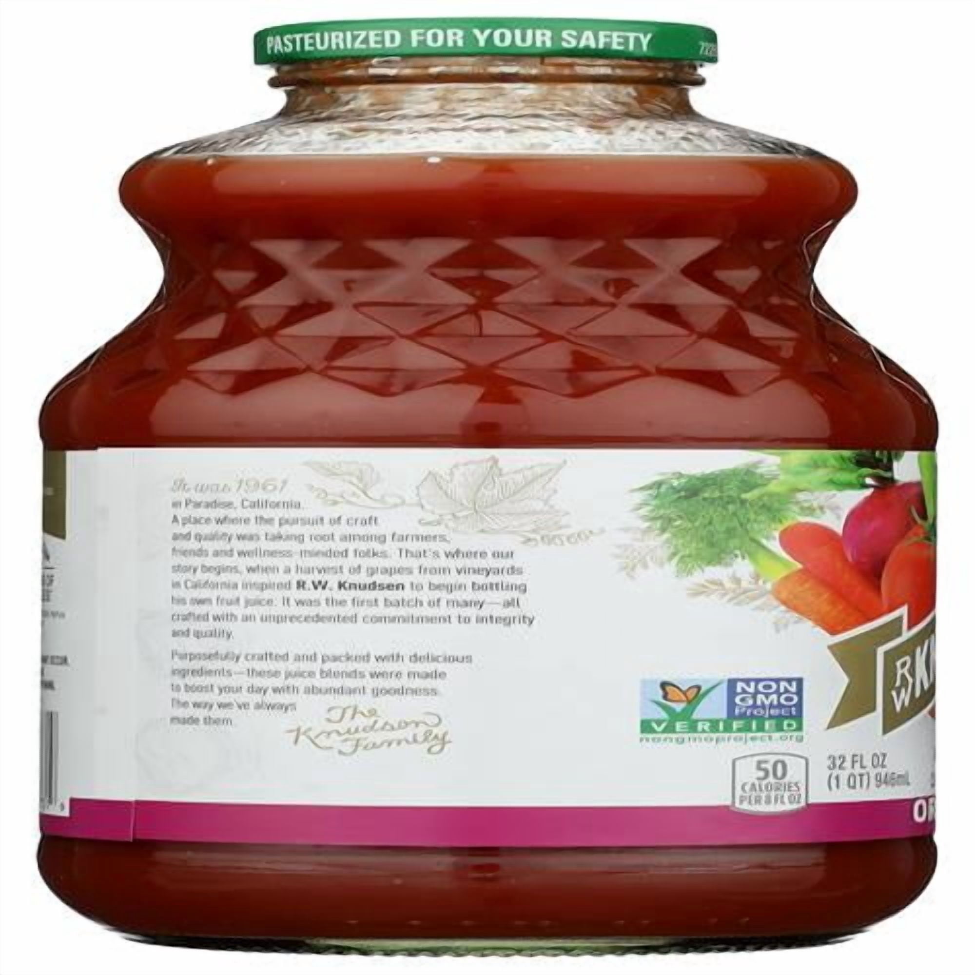 Rw Knudsen, Organic Very Veggie Juice, 32Oz - Pack of 2