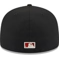thumbnail image 4 of Men's New Era Black Chicago White Sox  Meteor 59FIFTY Fitted Hat, 4 of 6