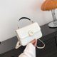 thumbnail image 1 of Bolso bandolera para mujer Bolso de mano ligero de PU informal Bolso de mano para mujer (Blanco), 1 of 9