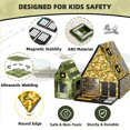 thumbnail image 3 of Bloques de construcción magnéticos GoBidex Army, 100 unidades, para niños mayores de 3 años, 3 of 6
