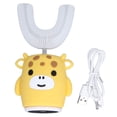 thumbnail image 2 of Cepillo de dientes recargable Jadeshay para niños en forma de U eléctrico resistente al agua 5 modos 360 grados, 2 of 12
