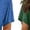 Green, variant on Women's Floral Embroidered Eyelet Blouses Ladies Notch Neck Half Sleeve Casual Tops