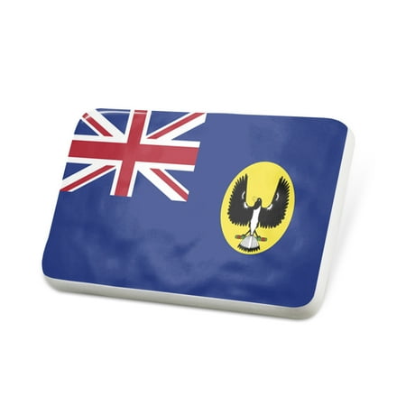 Porcelein Pin South Australia (South Australia) Flag region: Australia Lapel Badge – NEONBLOND