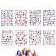thumbnail image 1 of Pegatinas para decoración de uñas del 4 de julio, calcomanías patrióticas con la bandera del Día de la Independencia, diseño de arte de uñas autoadhesivo 3D para la decoración de uñas del Día de los, 1 of 5