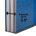 thumbnail image 4 of MyOfficeInnovations Moisture-Resistant Classification Folders 2/5 Top Tab Ltr 2 Div NavyBl 614620, 4 of 5