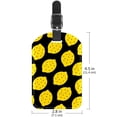 thumbnail image 6 of Square 2Pack PU Leather Lemon Cruise Luggage Tag with Privacy Cover and Name ID Tag for Travel Handbags Backpacks Luggage Tags, 6 of 6