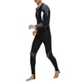 thumbnail image 3 of EGNMCR Mens 1 Piece Swimsuit Swimwear Mens Stretch Dive Wetsuit Jumpsuit Diving Swimwear Summer Sale, 3 of 6