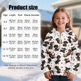 thumbnail image 7 of Pzuqiu Dog Print Hooded Sweatshirts for Boys Size 4-5 Warm Wind Proof Children's Long Sleeve Sweatshirt Versatile Stretchy Fall Winter Clothes Fashion for Everyday Wear, 7 of 7