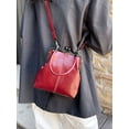thumbnail image 6 of Deago Women's Vintage Kiss Lock Handbag PU Leather Kiss Clasp Crossbody Shoulder Bag Hobo Tote Purses Wallet (Red), 6 of 8