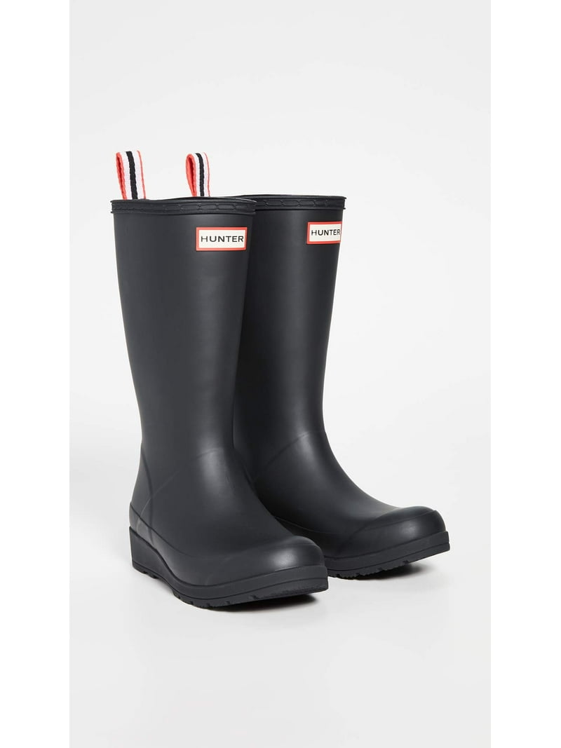 Hunter Women's Play Tall Rain Boot 9 Black - Walmart.com