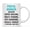 Postal Worker, variant on CTDream 11oz. Coffee Mug Gift for Men or Women, Teacher Assistant Because Super Amazing Life Changing Miracle Worker Isn't an Official Job Title, 1-Pack, Drinking Cup Birthday Christmas Gift