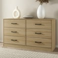 Mainstays Ardent 6 Drawer Dresser, Euro Oak
