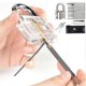 thumbnail image 5 of 15pcs/set Lock Pick Tools Unlocking Set Key Extractor Practice Lock, 5 of 5