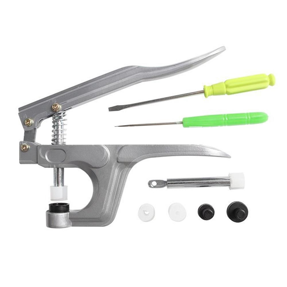 Install Plastic Snap Button Tool DIY Hand Pressure Pliers Universal