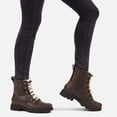 thumbnail image 6 of Sorel Womens Lennox Lace Cozy Boot - Rain - Waterproof - Blackened Brown, 6 of 6
