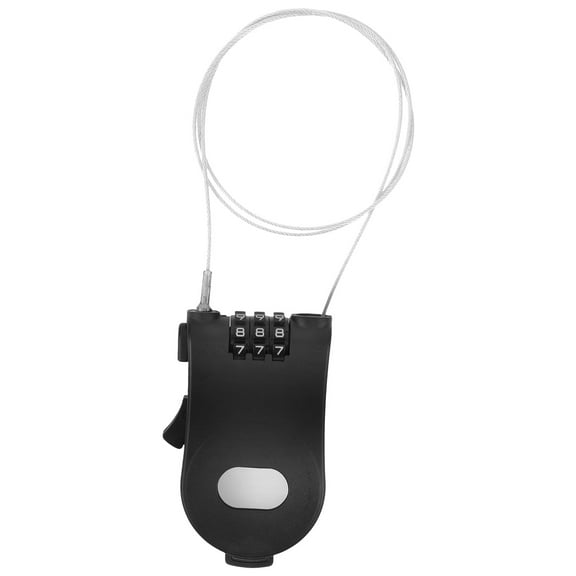 LOLIPPYY Mountain Bike Safety Locks Snowboard Lock Black 1Set