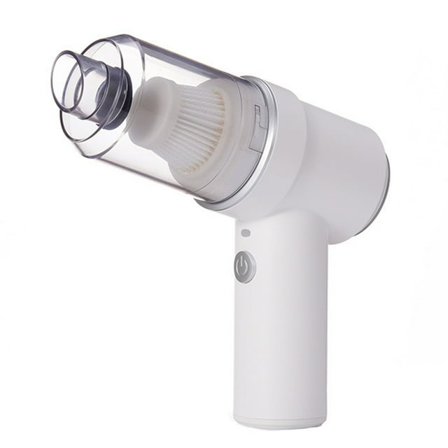Aspiradora Portátil Inalámbrica Mini Recargable 4500Pa Fuerte Succión 3-En-1 Buster Soplador Bomba de Mano Uso Seco para el Teclado Del Coche, 30 + Min Tiempo de Ejecución